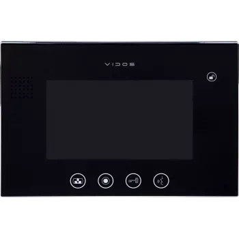 VIDOS M670B 7 inch TFT-LCD színes monitor kaputelefonokhoz