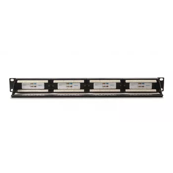 GETFORT PGF-6UTP24-B4 patch panel UTP Cat.6 24 port 1U fekete