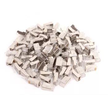 GETFORT RJ45 CAT.5e 8P8C árnyékolt csatlakozó (100 darab)