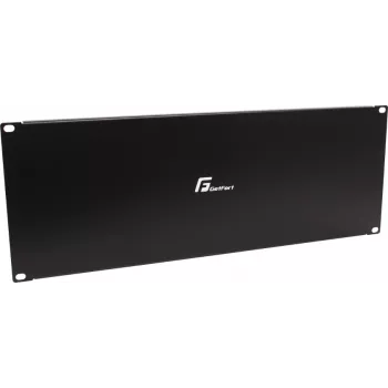 Getfort 4U vakpanel 19 inch szerver rack szekrényekhez - fekete SPCC acél