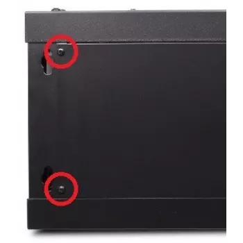 GETFORT ECO v2 19 inch 4U 600x450 fali rack ház fekete