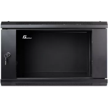 GETFORT ECO v2 19 inch 6U 600x450 fali rack ház fekete