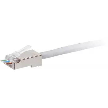 GETFORT RJ45 Cat.5e árnyékolt pass-through csatlakozó 8P8C 100 darab
