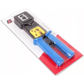 Getfort NGF-09 átmenő RJ45 krimpelőfogó hálózati kábelekhez
