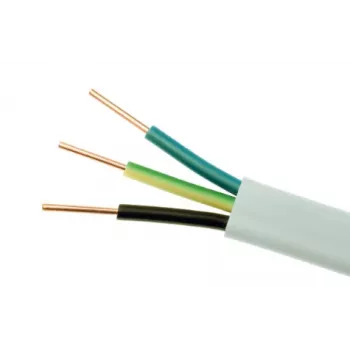 ELEKTROKABEL YDYp 3x1,5mm2 lapos kábel 450/750V 100m fehér
