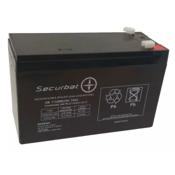 POWERBAT SECURBAT 7-12 AGM akkumulátor 12V 7Ah