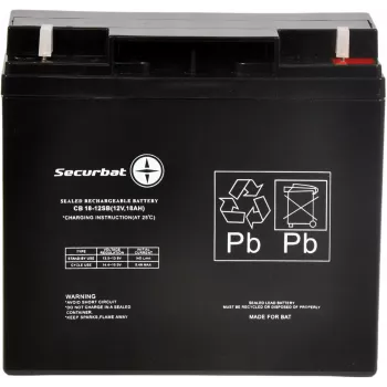 POWERBAT SECURBAT 18-12 AGM akkumulátor 12V 18Ah