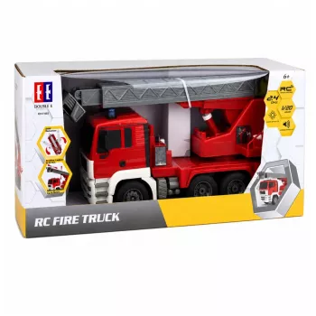LEAN TOYS tűzoltóautó 660°-ban forgó daruval, távirányítós RC 1:20