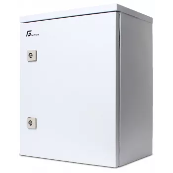 Getfort Hermetic fali rack-szekrény 10 inch 6U 330x230mm IP54 világosszürke