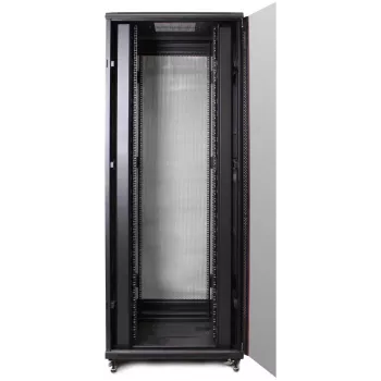 GETFORT 19 inch 42U 800x800 álló szekrény fekete