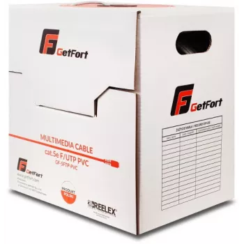 GETFORT Premium Cat.5e U/UTP PVC hálózati kábel 500m szürke