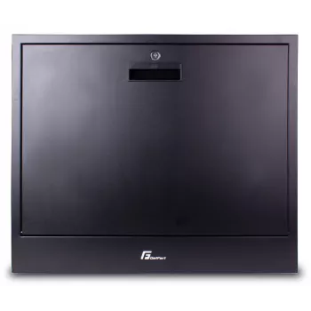 Getfort 2U fali ház CCTV-hez 580x540x130 mm fekete