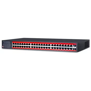 GETFORT GF-148-48G-2S 48 portos Gigabit nem menedzselt switch 2 SFP-csatlakozóval