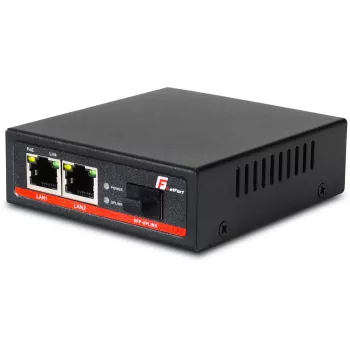 GETFORT GF-102-2PG-S-65 PoE+ médiakonverter 2 portos Gigabit Ethernet SFP RJ-45 1000 Mbps