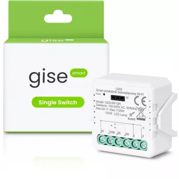 GISE okos egycsatornás potenciálfüggetlen relémodul WiFi Tuya GSS-WF-DR