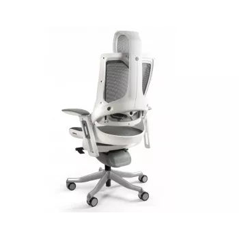UNIQUE Wau 2 NW41 ergonomikus irodaszék, szénszürke/fehér háló