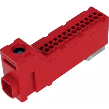 PAWBOL LZB E.4136CZ csavarmentes sorkapocs 12 pólusú piros 450V 24A