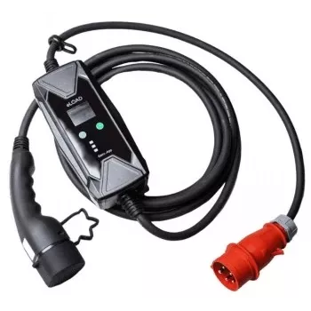 ELOAD TIE-EV16-P3-GEN2 11kW 3 fázisú EV töltő távvezérléssel, Type 2, 5m kábel, IP54