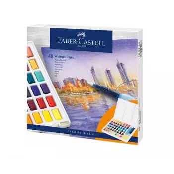 Faber-Castell Polychromos művész színes ceruzák - 48 darab - vegyes színek