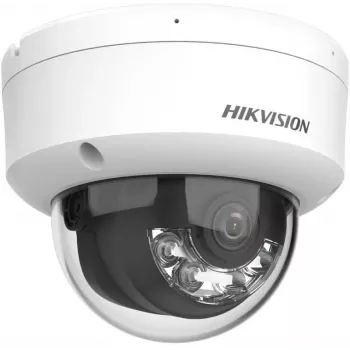 Hikvision DS-2CD2143G2-LI(2.8mm) PL 4MP AcuSense dome IP-kamera 2,8 mm-es objektívvel, fehér fénnyel és IR-rel
