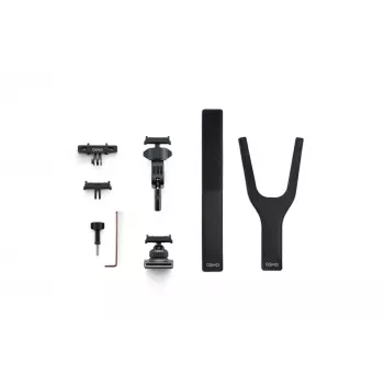 DJI Osmo Action országúti kerékpáros készlet (mellkasi heveder, kormánytartó, ragasztós tartók) - fekete