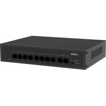 Imou SF110P 10 portos switch 8x PoE 2x uplink