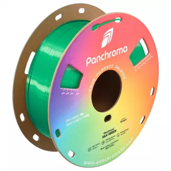 Polymaker PLA Silk 3D nyomtató filament, 1,75 mm, 1 kg, zöld (CA03007)