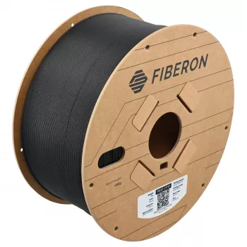 Polymaker Fiberon PA12-CF10 3D nyomtató filament, 1,75 mm, 3 kg, fekete (FG04002)