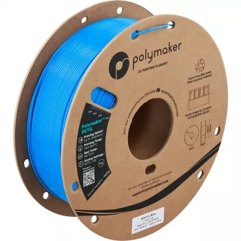 Polymaker PETG 3D nyomtató filament, 1,75 mm, 1 kg, Electric Blue (PB05012)