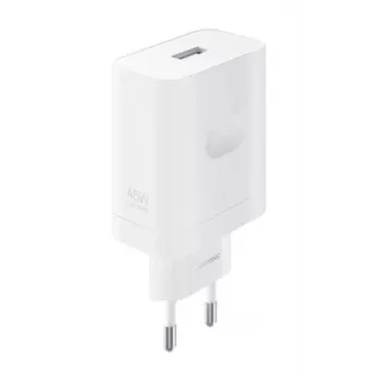 Realme 45W SuperVOOC USB-A fali töltő, fehér