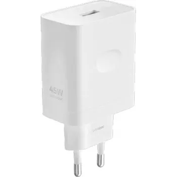 Realme 45W SuperVOOC USB-A fali töltő, fehér