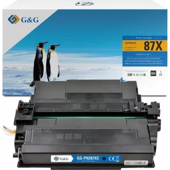 G&G XL tonerpatron, kompatibilis a HP 87X (CF287X) termékkel