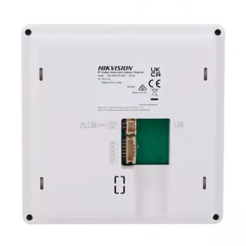 Hikvision DS-KH6110-WE1 4,3 inch beltéri egység, 480x272, PoE, WiFi, 4 programozható gomb, érintőképernyő, fehér