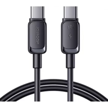 Joyroom USB-C - USB-C gyorstöltő kábel S-CC100A141B 120cm 60W 5A fekete