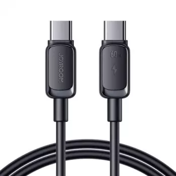 Joyroom USB-C - USB-C gyorstöltő kábel S-CC100A141B 120cm 60W 5A fekete