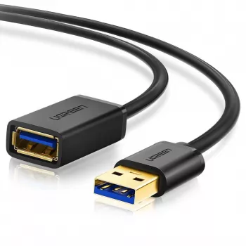 UGREEN USB 3.0 hosszabbító kábel 2m fekete