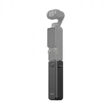 TELESIN 5000mAh akkumulátoros markolat power bank DJI Osmo Pocket 3 / 4-hez, USB-C, fekete