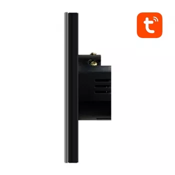 AVATTO TS02-EU-B2 okos fali kapcsoló WiFi 2-gang fekete