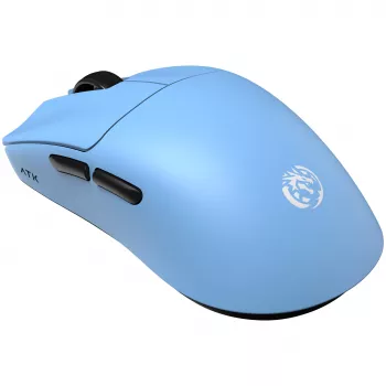 ATK x LEV F1 V2 Extreme gaming egér, vezeték nélküli, PAW3950 Ultra, 8K Hz - kék