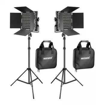 NEEWER 660 Bi-Color LED videólámpa készlet (2 lámpa, 40W, 3200-5600K)