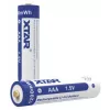 XTAR AAA 1,5 V 750 mAh újratölthető Li-ion akkumulátor (4 darabos csomag) védelemmel