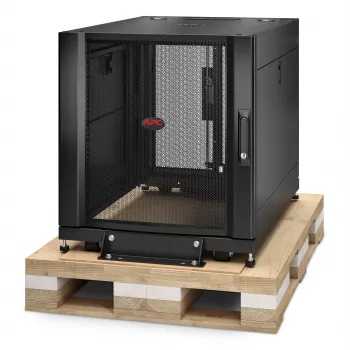APC NetShelter SX 12U szerverrack ház 600mm x 900mm oldalfalakkal fekete Shock csomagolás