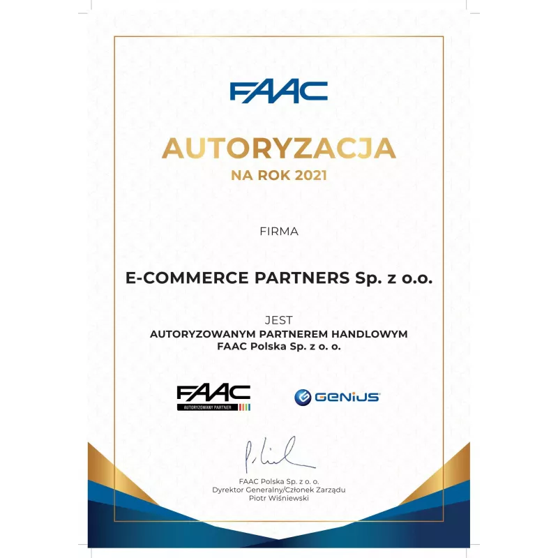 FAAC XT4 433 RC távirányító