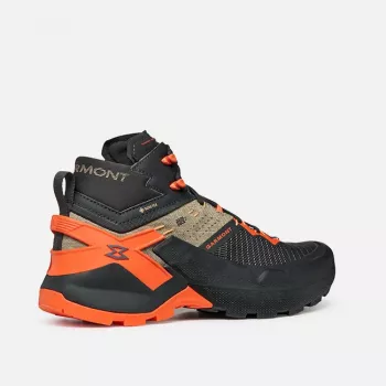 Garmont 9.81 Onyx Mid GTX Approach cipő - Raven Black/Pale Beige - 42-es méret