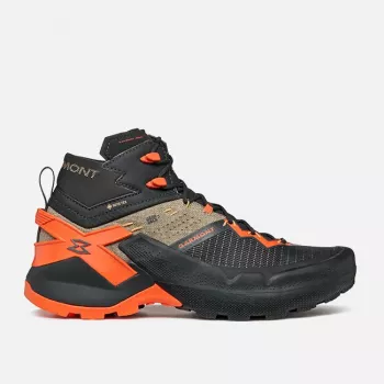 Garmont 9.81 Onyx Mid GTX közelítőcipő - Raven Black/Pale Beige, EU 46