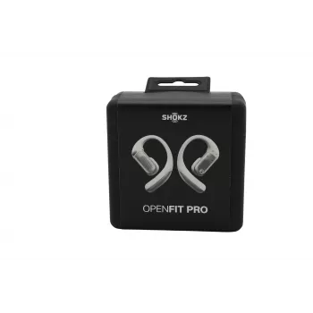 Shokz OpenFit Pro nyitott fülű fejhallgató, fehér