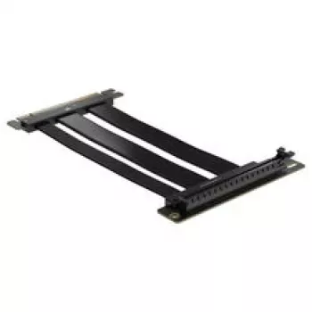Corsair Premium PCIe 5.0 riser kábel, 175 mm, x16 interfész - fekete