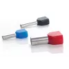 TRYTYT szigetelt kettős érvéghüvely 2x2,5mm² kék DUID-2x2,5-10NB (100 darab)