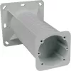 KOPOS KEZ_KB elektromos szerelődoboz hőszigetelt homlokzatokhoz, 120x120mm, szürke/narancssárga