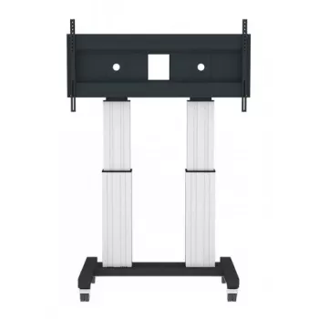 NEOMOUNTS NEWSTAR motoros mobil padlóállvány 70-120 inch képernyőkhöz, VESA 300x200 - 1200x600, ezüst